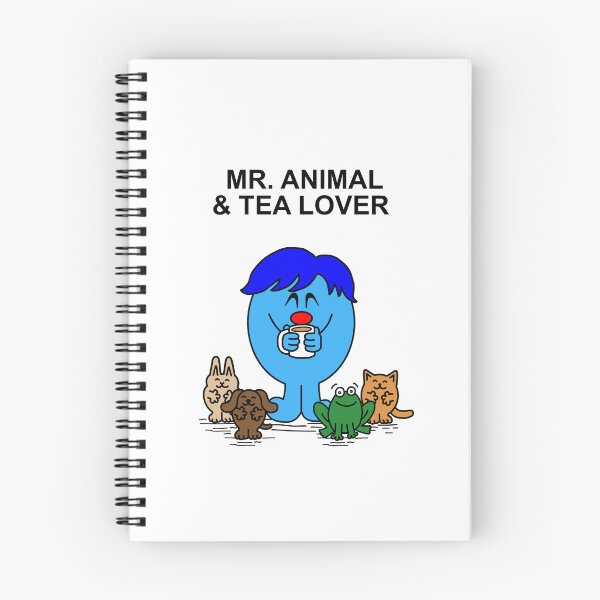 Item preview, Mr. Animal and Tea Lover designed and sold by Scat the cat.