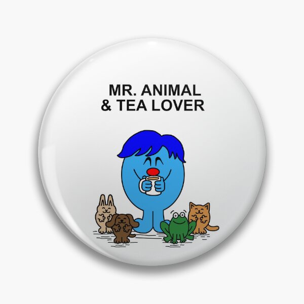 Item preview, Mr. Animal and Tea Lover designed and sold by Scat the cat.