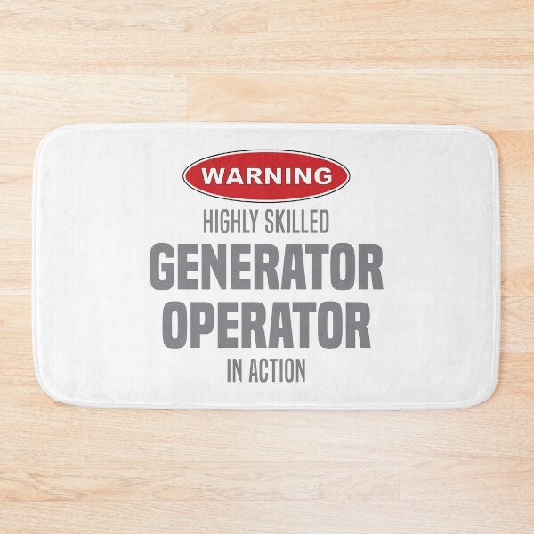 Item preview, Highly Skilled Generator Operator in Action designed and sold by NermilioDesigns.
