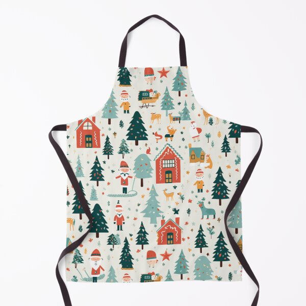 Item preview, Santa's Workshop, Christmas paper, seamless pattern, Digital Paper No.027 designed and sold by GoDATAP.