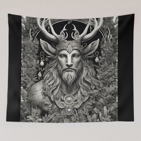 Item preview, Copia de Cernunnos, el dios astado designed and sold by FineArtworld7.
