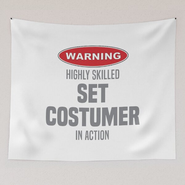 Item preview, Highly Skilled Set Costumer in Action designed and sold by NermilioDesigns.