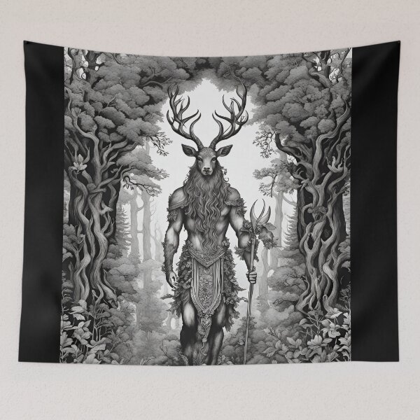 Item preview, señor del bosque designed and sold by FineArtworld7.