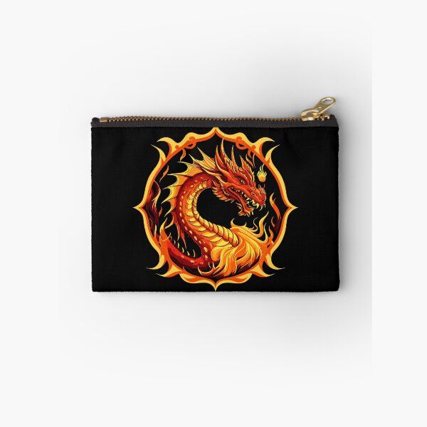 Item preview, Majestic Flame Guardian - Fire Dragon Tee designed and sold by FEBRICAST.