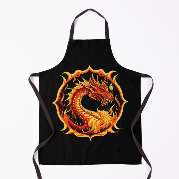 Item preview, Majestic Flame Guardian - Fire Dragon Tee designed and sold by FEBRICAST.