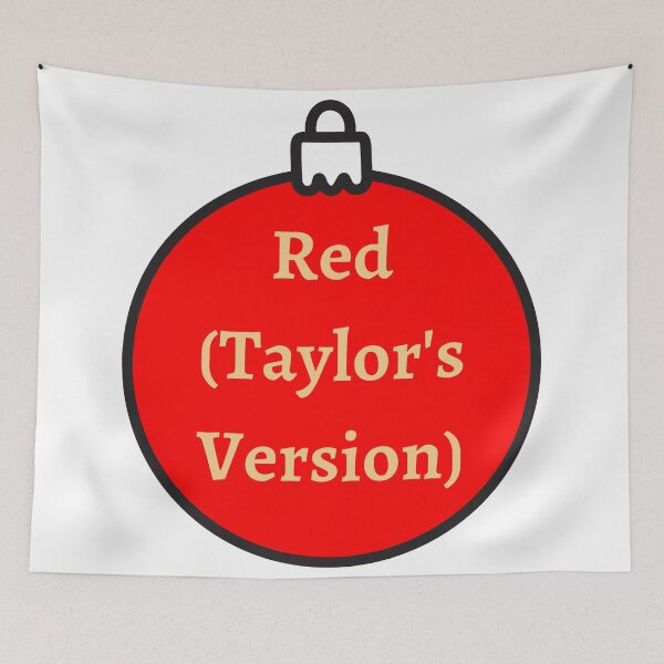 Item preview, Red (Taylor's Version) ornament designed and sold by broadwaygirl142.