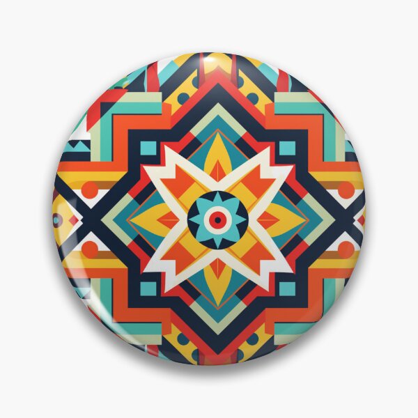 Item preview, Mexican Geometric Creativity: A Unique Exploration of Shapes and Colors designed and sold by Px  Print.