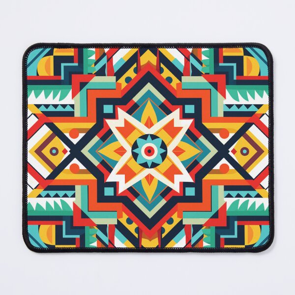 Item preview, Mexican Geometric Creativity: A Unique Exploration of Shapes and Colors designed and sold by Px  Print.