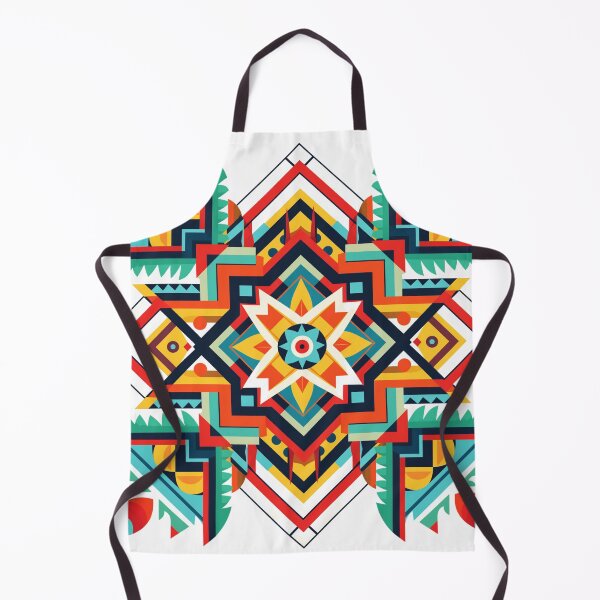 Item preview, Mexican Geometric Creativity: A Unique Exploration of Shapes and Colors designed and sold by Px Print.