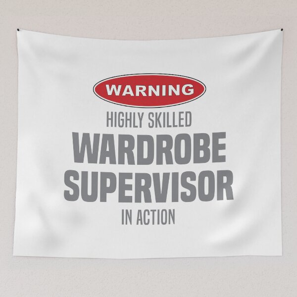 Item preview, Highly Skilled Wardrobe Supervisor in Action designed and sold by NermilioDesigns.