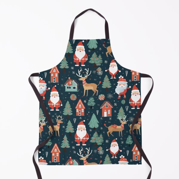Item preview, Santa's Workshop, Christmas paper, seamless pattern, Digital Paper No.028 designed and sold by GoDATAP.