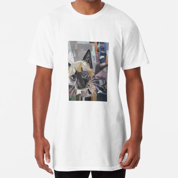 The Curious Kitten Long T-Shirt