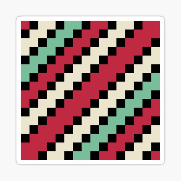 Artikelvorschau, Pixel-Weihnachtsdiagonalmuster entworfen und verkauft von 16artypixels.