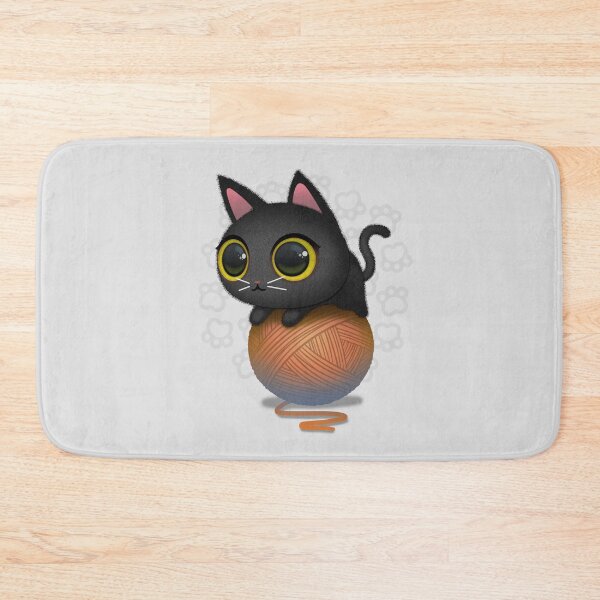 Item preview, black cat designed and sold by poopfox.