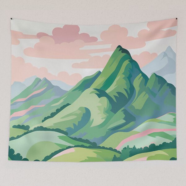 Item preview, Mountains Forests Clouds  designed and sold by NosandEdgy.