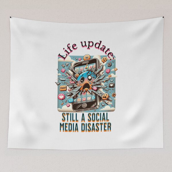 Item preview, Life update: Still a Social Media Disaster designed and sold by JonathanP514.