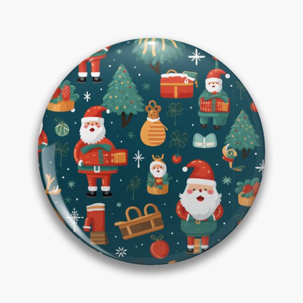 Item preview, Santa's Workshop, Christmas paper, seamless pattern, Digital Paper No.029 designed and sold by GoDATAP.