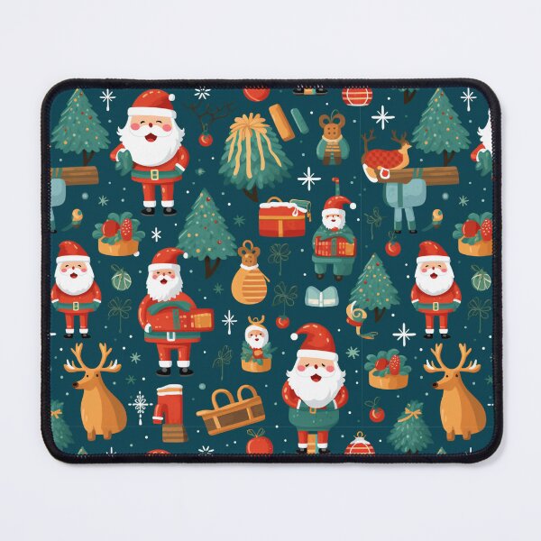Item preview, Santa's Workshop, Christmas paper, seamless pattern, Digital Paper No.029 designed and sold by GoDATAP.