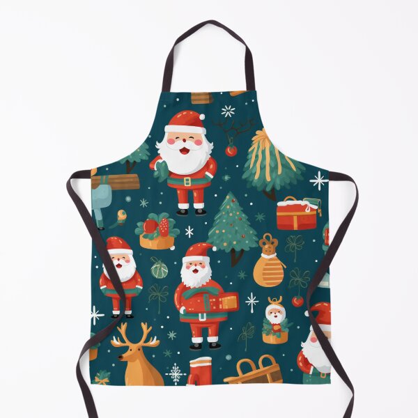 Item preview, Santa's Workshop, Christmas paper, seamless pattern, Digital Paper No.029 designed and sold by GoDATAP.