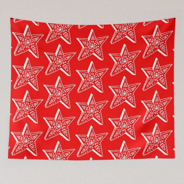 Item preview, Star in Red designed and sold by Creative Soul Art.