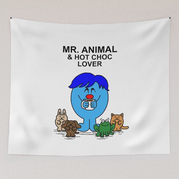 Item preview, Mr. Animal and Hot Chocolate Lover designed and sold by Scat the cat.