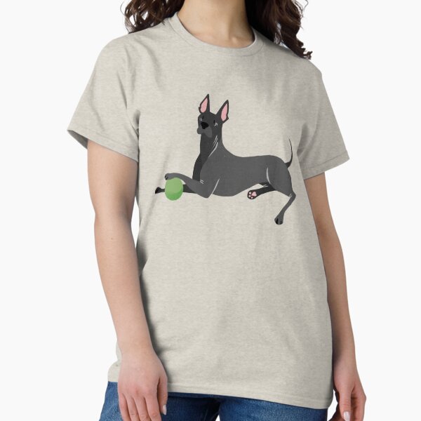 Vista previa del artículo con la obra «Xoloitzcuintli», diseñado y vendido por Kate Bick.