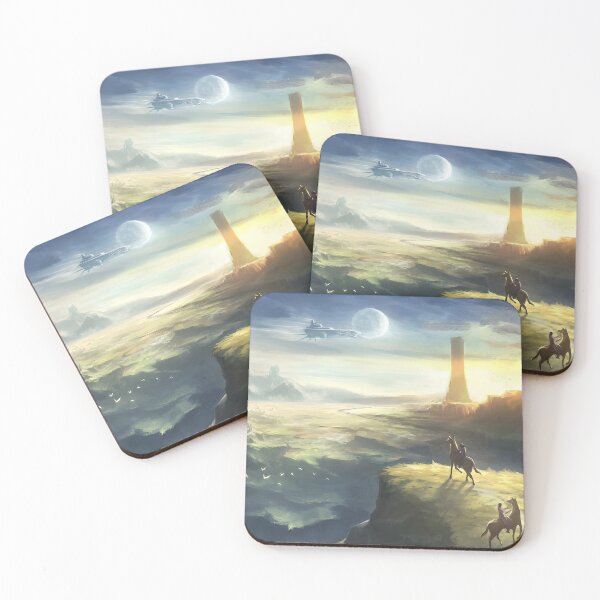 Item preview, Beatiful Sunset and Moon Artwork - Legend of Heroes - Trails – Erebonia Arc designed and sold by Adeel Mushtaq.