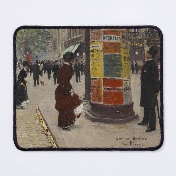 Item preview, Paris Kiosk (1884) - Jean Béraud designed and sold by SALON DES ARTS.