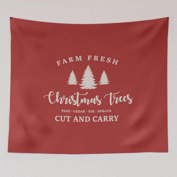 Item preview, Farm Fresh Christmas Trees cut and carry designed and sold by Gravy-tee07.