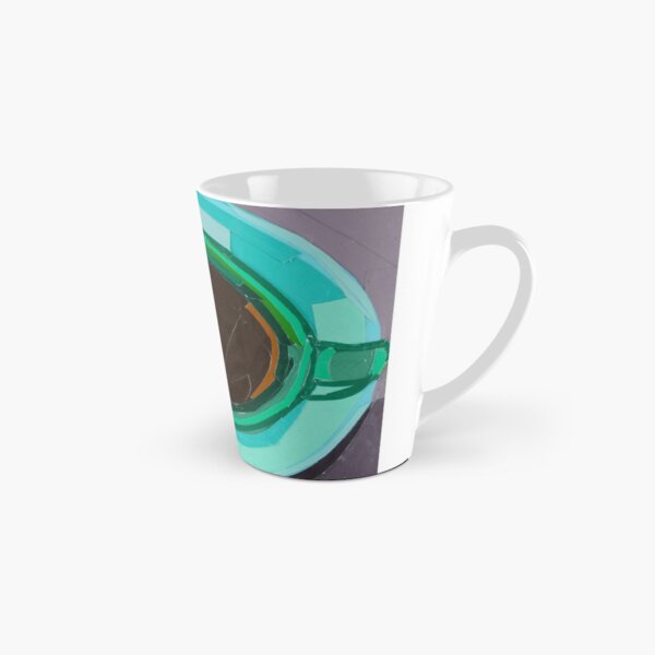 Green Coffee Cup from a Bird's Eye View Tall Mug