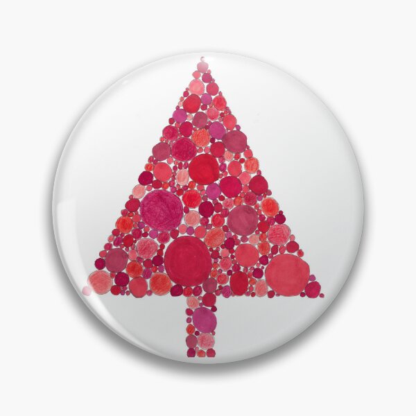 Item preview, Red bauble Christmas tree designed and sold by LCBCreations.