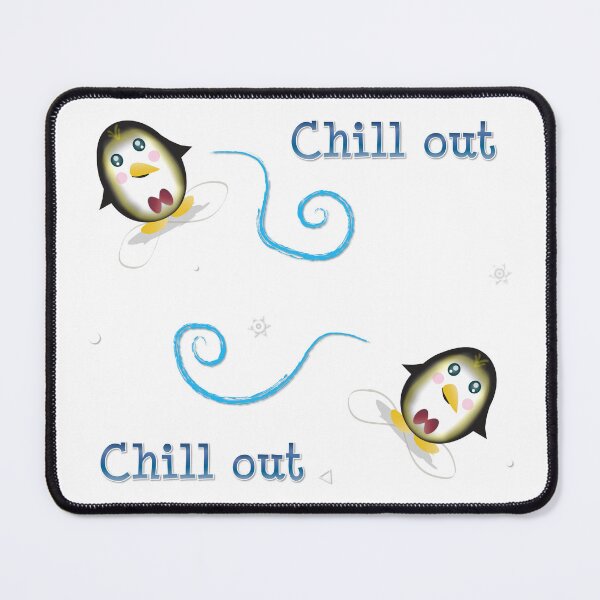 Item preview, Chill Out - A Penguin Pattern designed and sold by JillPillDesign.