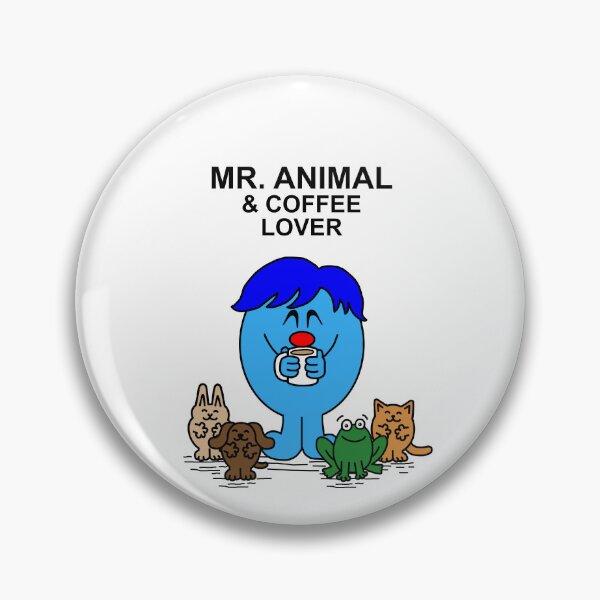 Item preview, Mr. Animal and Coffee Lover designed and sold by Scat the cat.