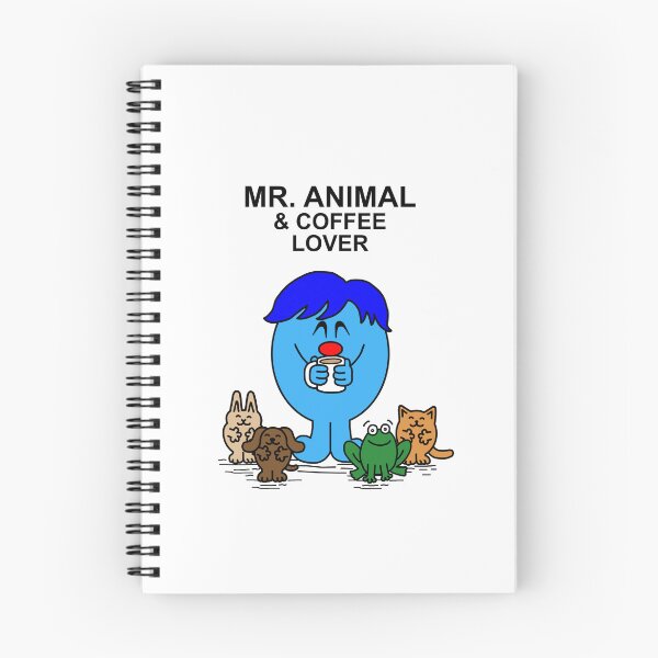 Item preview, Mr. Animal and Coffee Lover designed and sold by Scat the cat.