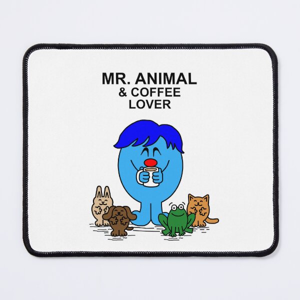 Item preview, Mr. Animal and Coffee Lover designed and sold by Scat the cat.