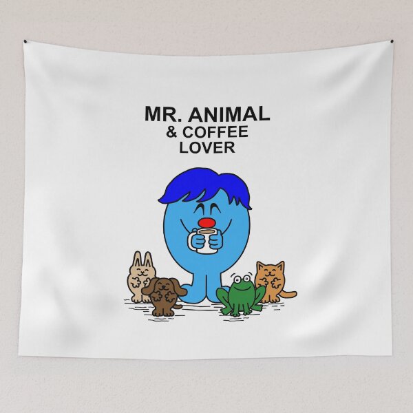 Item preview, Mr. Animal and Coffee Lover designed and sold by Scat the cat.