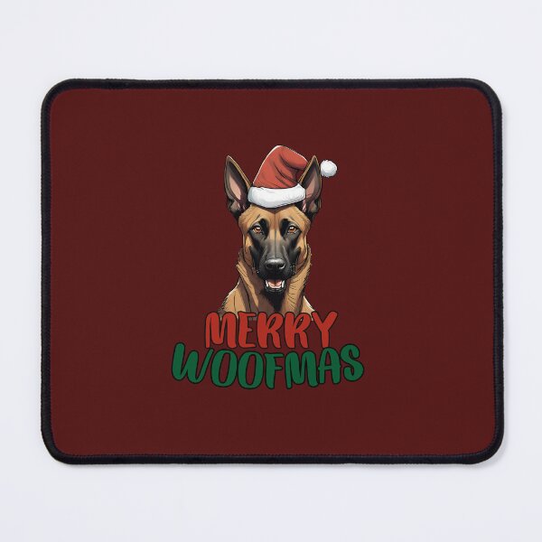 Item preview, Merry Woofmas Malinois Dog designed and sold by GoodyPaws.