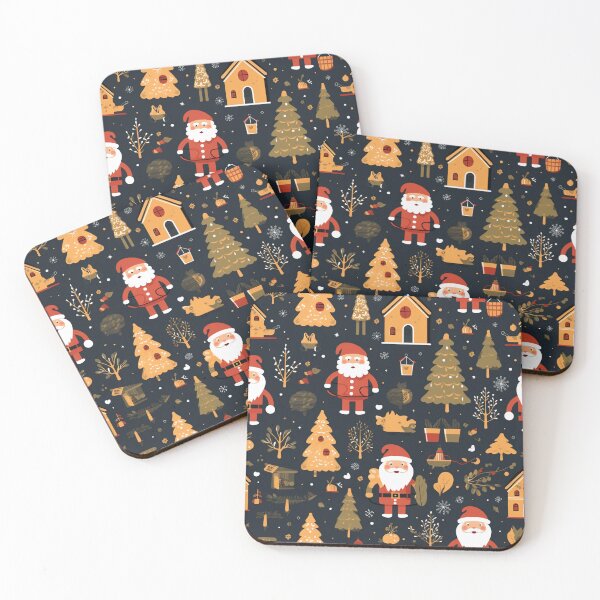 Item preview, Santa's Workshop, Christmas paper, seamless pattern, Digital Paper No.030 designed and sold by GoDATAP.