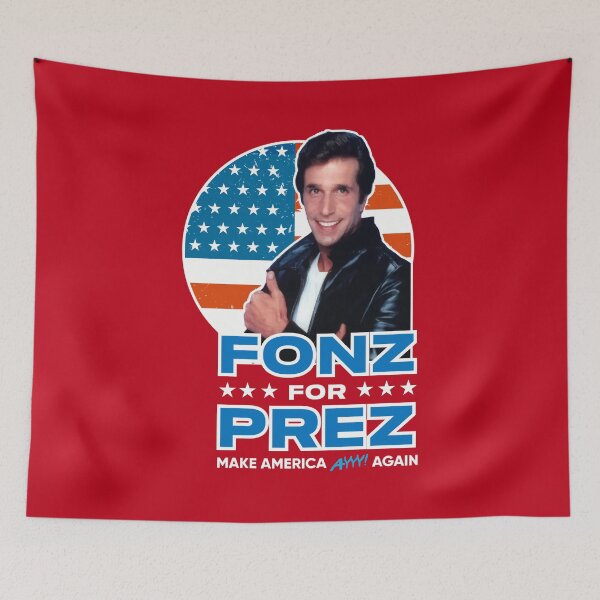 Item preview, Fonz for President designed and sold by Retr0Tshirts.