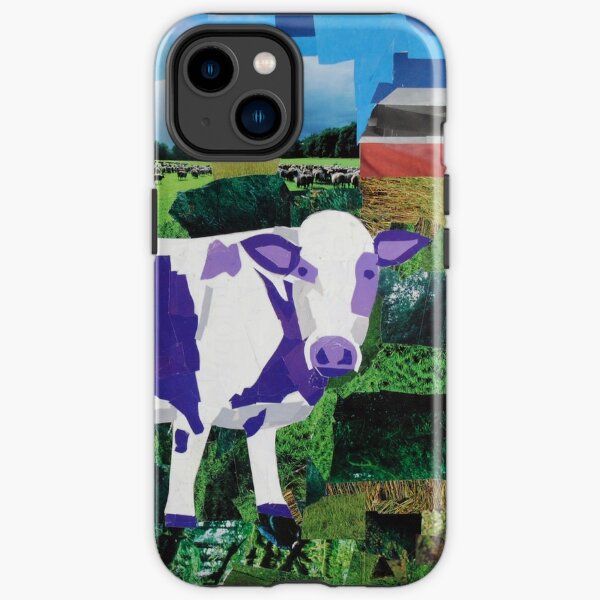 A Purple Cow's Paradise iPhone Tough Case