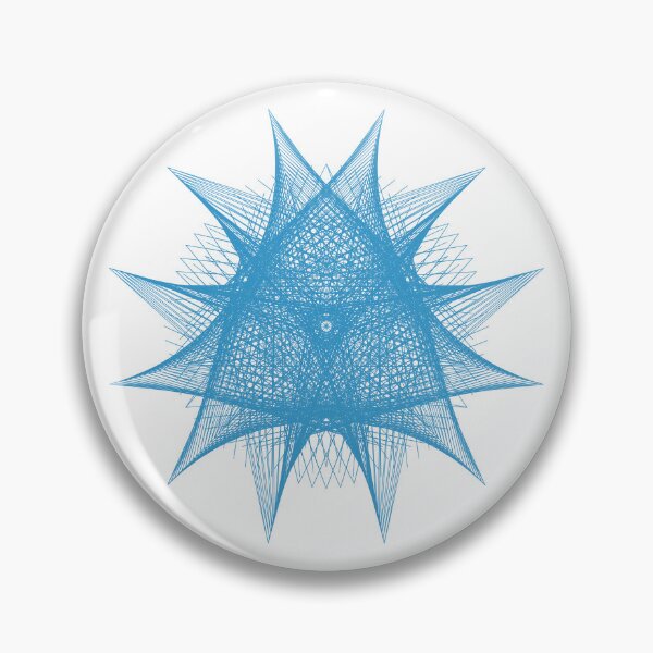 Item preview, Circles On Circle-3 [10121-4-BLUE-WB] designed and sold by LottMultimedia.