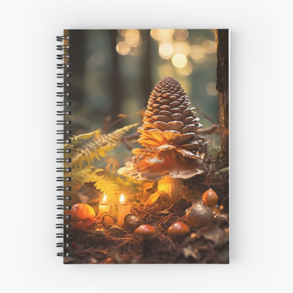 Item preview, Pineforest Pinecone Mushroom House Poison Mushroom Cookie Mushroom Hunting Mushroom Winter designed and sold by OliveAndSnow.