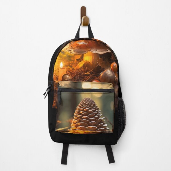 Item preview, Pineforest Pinecone Mushroom House Poison Mushroom Cookie Mushroom Hunting Mushroom Winter designed and sold by OliveAndSnow.