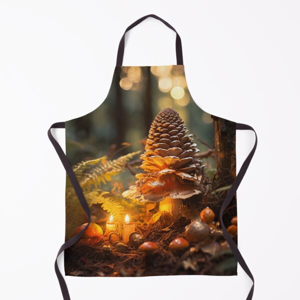 Item preview, Pineforest Pinecone Mushroom House Poison Mushroom Cookie Mushroom Hunting Mushroom Winter designed and sold by OliveAndSnow.