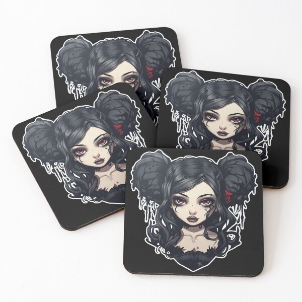 Item preview, Anime Goth Girl Waifu designed and sold by Nightarcade.