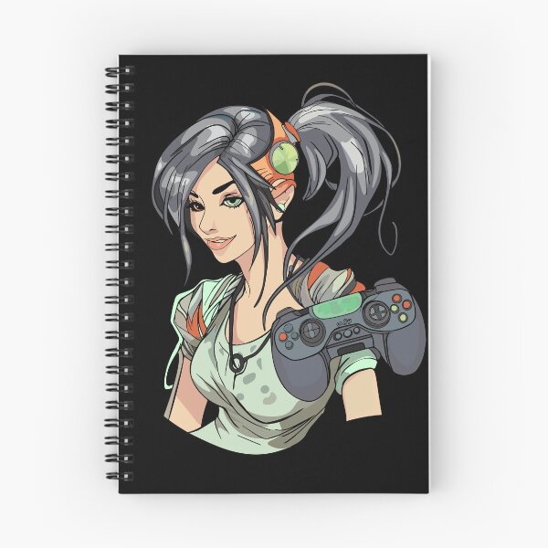 Item preview, Pixel Siren: The Charming Gaming Woman designed and sold by Anastasiia Yurevych.