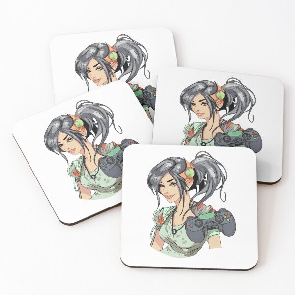Item preview, Pixel Siren: The Charming Gaming Woman designed and sold by Anastasiia Yurevych.