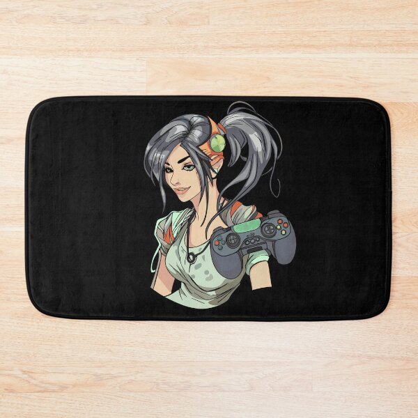 Item preview, Pixel Siren: The Charming Gaming Woman designed and sold by Anastasiia Yurevych.