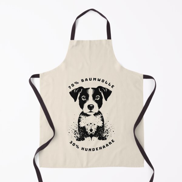 Item preview, 70 percent cotton, 20 percent dog hair. Saying in German - funny designed and sold by Pflugart.