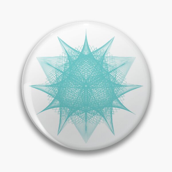 Item preview, Circles On Circle-3 [10121-3-CYAN-WB] designed and sold by LottMultimedia.
